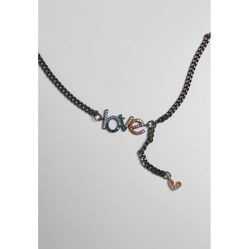 Urban Classics - Love Ketting - Metaalkleurig
